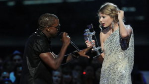 Her infamous run in with Kanye West in 2009 was one of those moments [ GETTY IMAGES ]